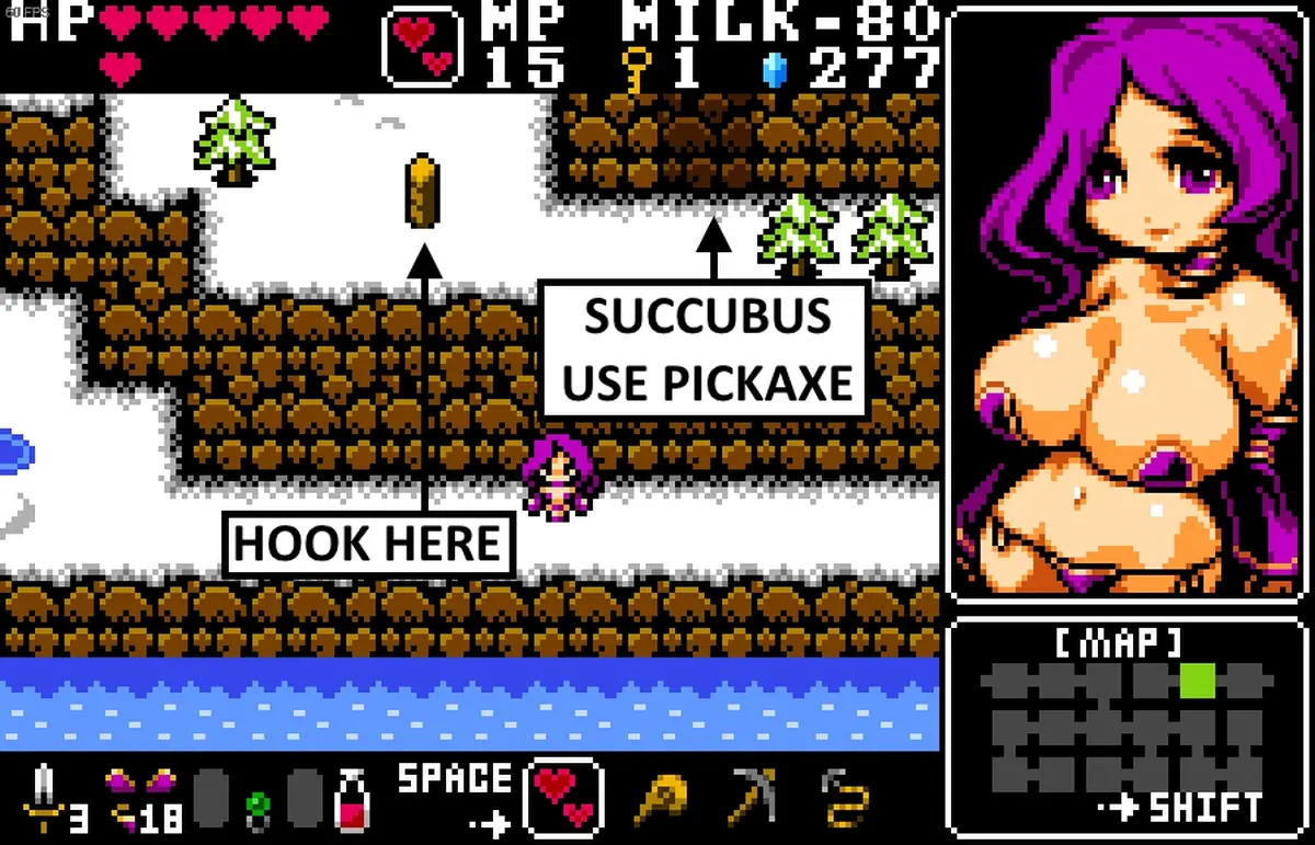 Tower and Sword of Succubus - Walkthrough for 100% Gallery