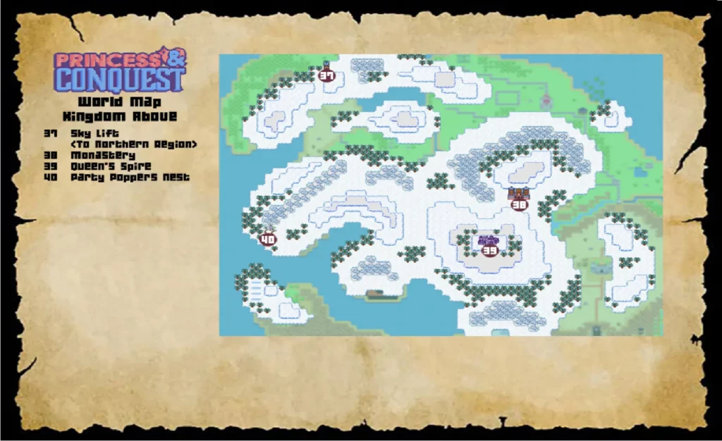 Princess & Conquest World Maps