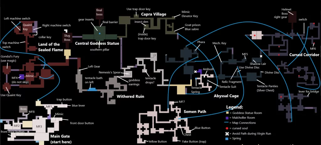 The Agnietta - The holy healer & the cursed dungeon - MAP